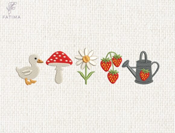 Cottagecore Garden Embroidery Design Review