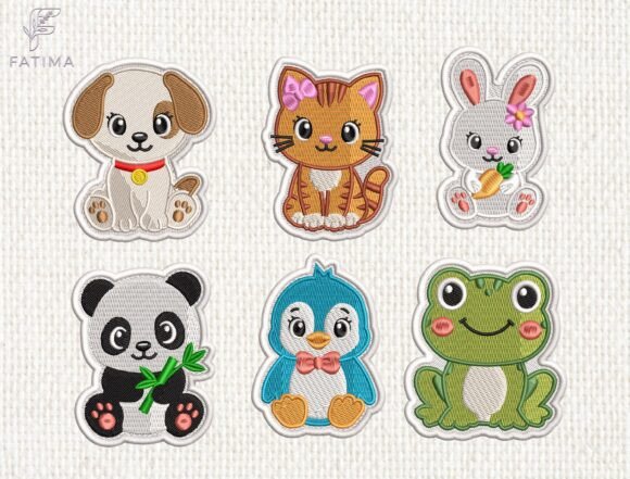 Cute Animal Patch Embroidery Bundle Review