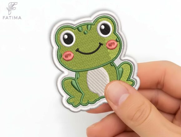 Cute Frog Patch Embroidery: A Seller's Review
