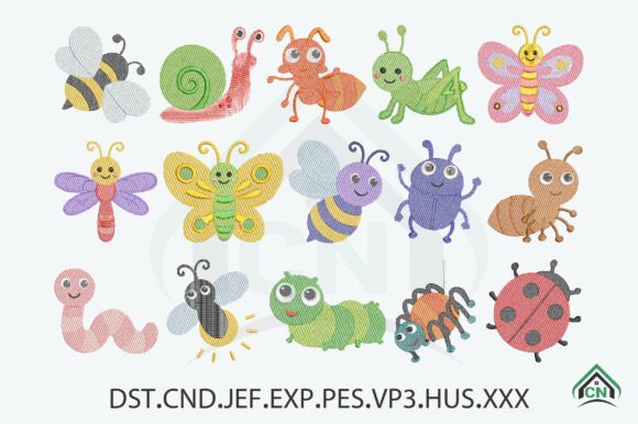Mini Insects Embroidery File: A Designer Review