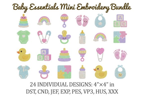 Review: Baby Essentials Mini Embroidery Bundle