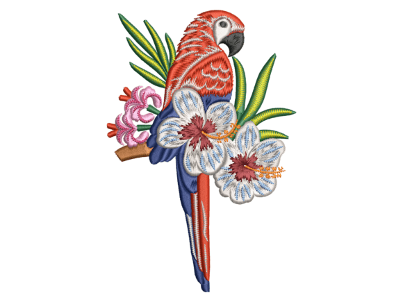 Scarlet Macaw Tropical Embroidery Review