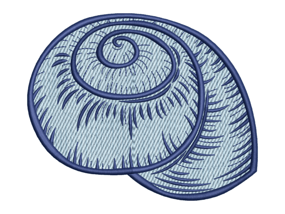 Spiral Sea Shell Embroidery Design Review