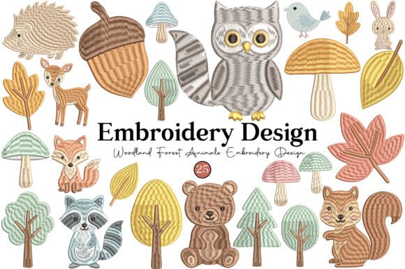 Woodland Forest Animals Embroidery Review